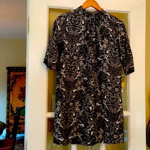 Woodland Rabbit Print Dress